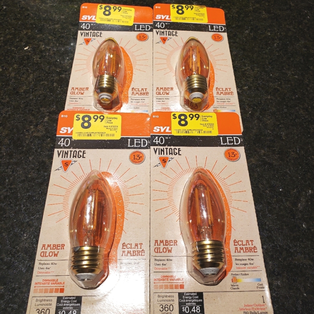Light bulbs.